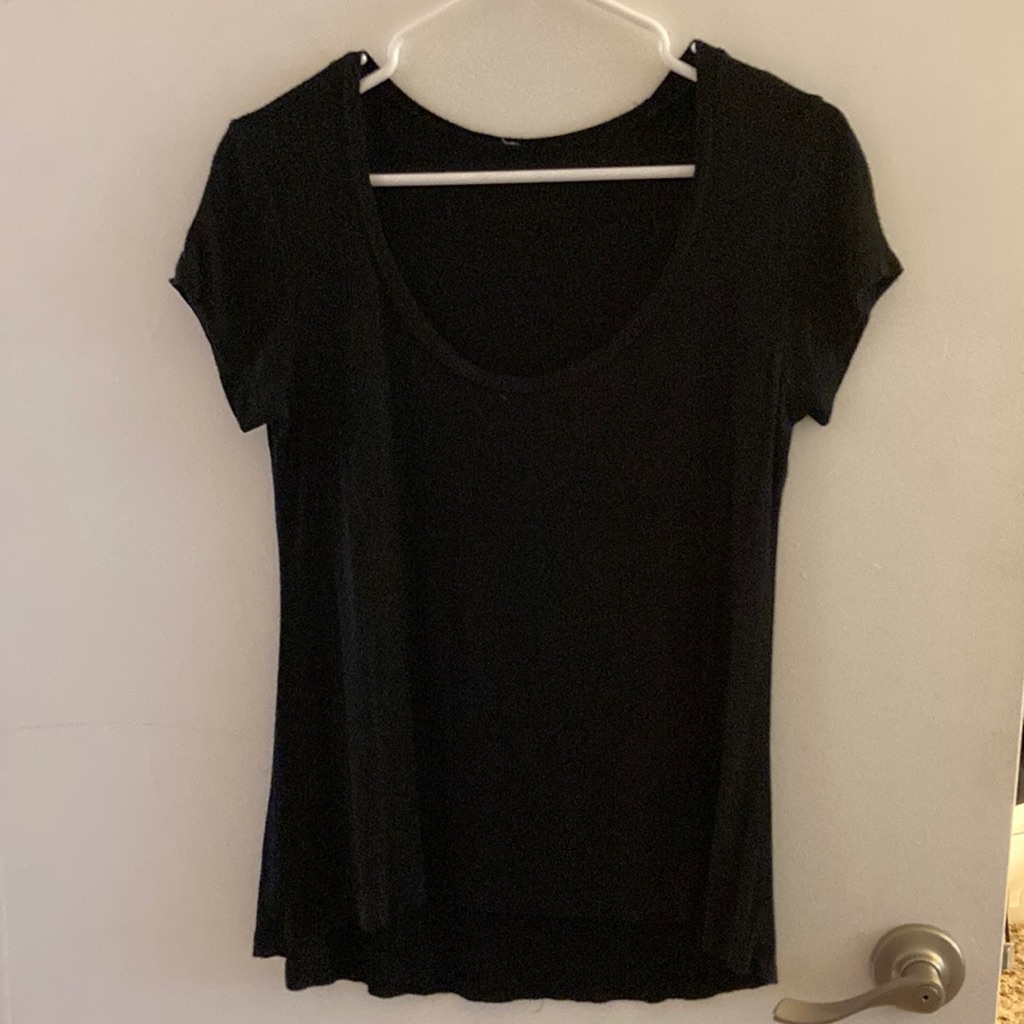 3/$10 Basic Black Tee